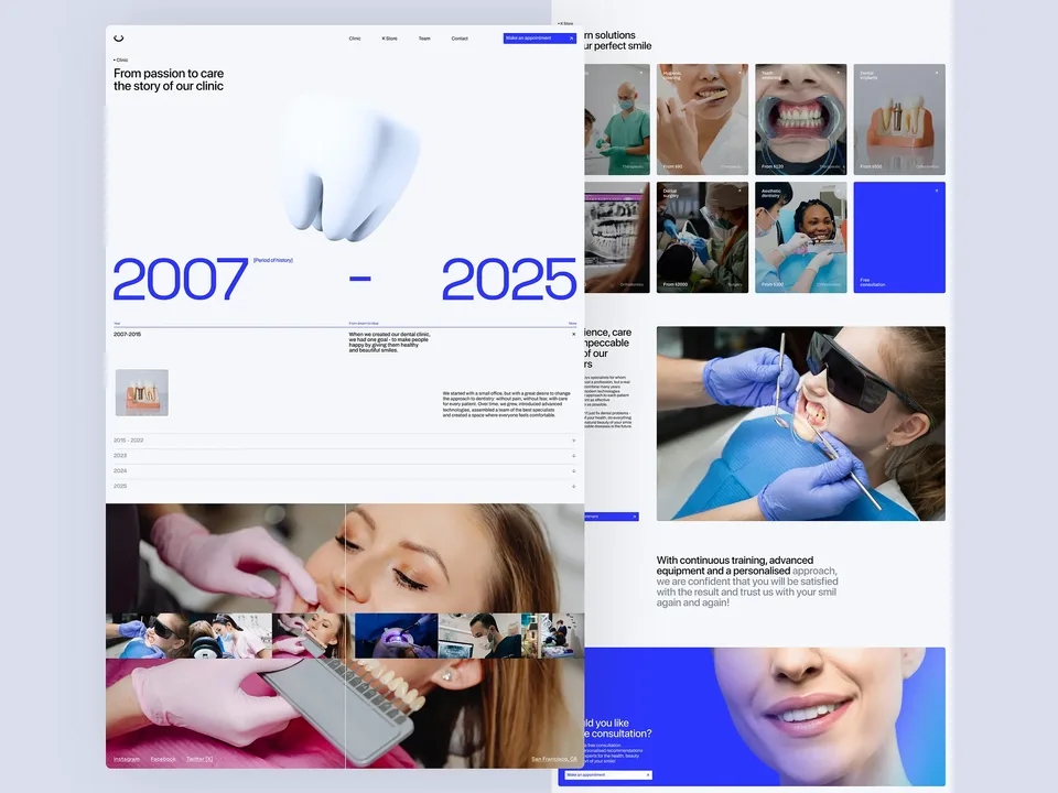 Dental clinic — Concept study